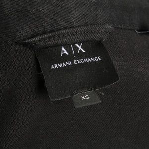 Armani Exchange AX Jean Jacket Black Size XS